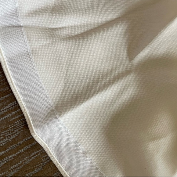 NWT Likely White Hirsch MIDI Mermaid Dress V-Neck Adjustable O-Ring Straps 2 - Picture 10 of 10